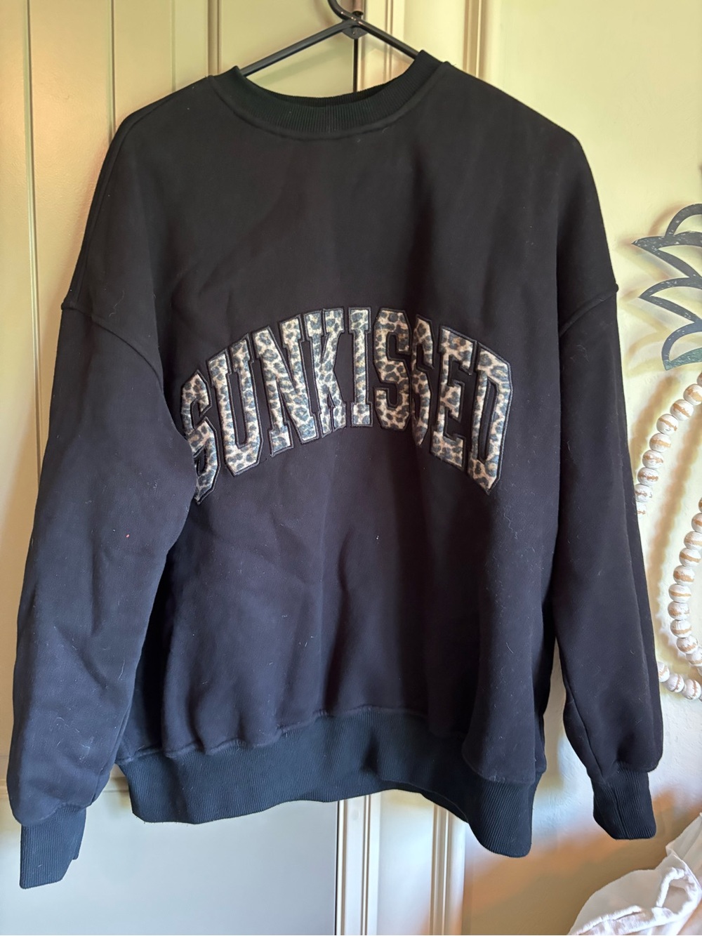 Sunkissed coconut Leopard cheetah Crewneck Sweatshirt, clothes